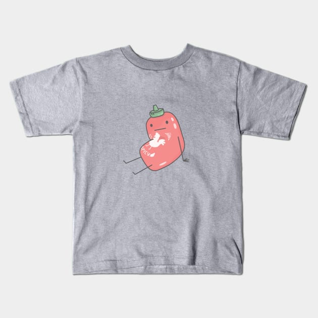 Imma hot mess (no text) Kids T-Shirt by pbanddoodles
